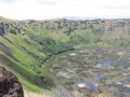 The crater of Rano Kau